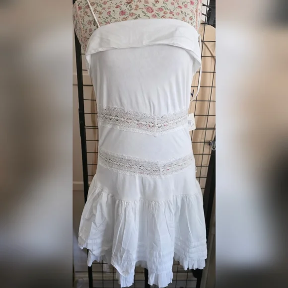 NWT Free People Bliss Beauty Mini Dress Size LARGE - Picture 2 of 11